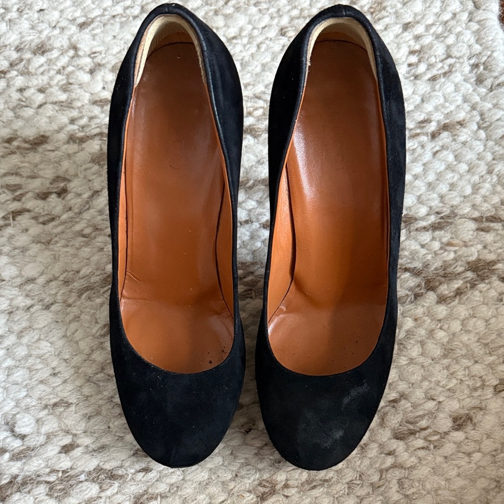 Gucci Betty Black Suede Heels size 37.5 Tom Ford Designer